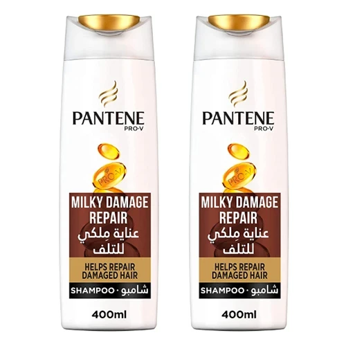 شامبو بانتين للبشرة الدهنية المتضررة 2×400مل