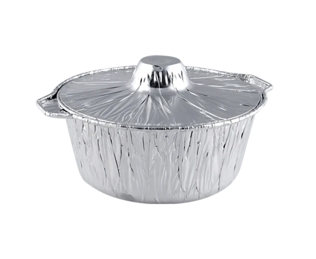 وعاء ألومنيوم دائري 34 - كبير جدا