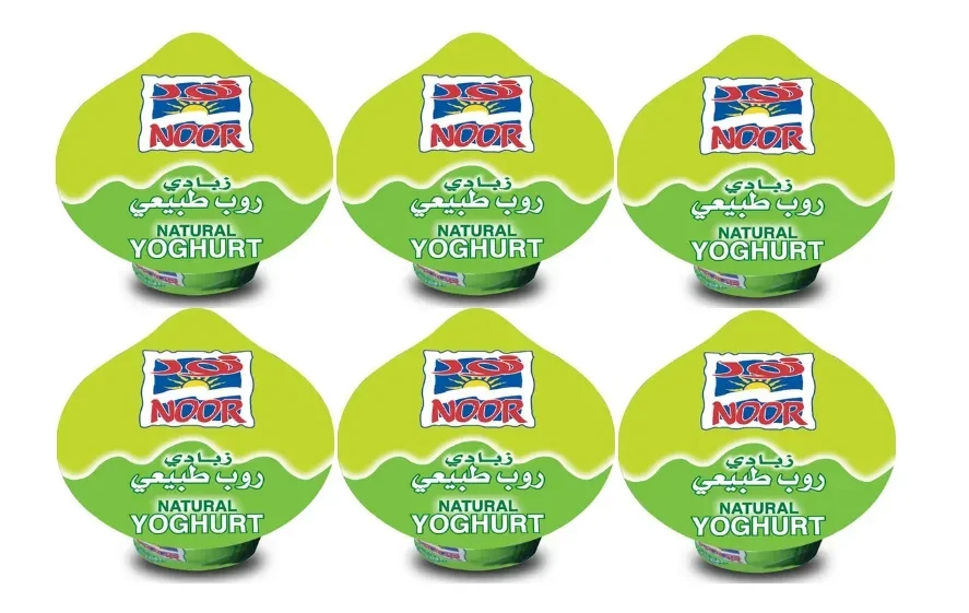 زبادي نور 180 جرام 5+1