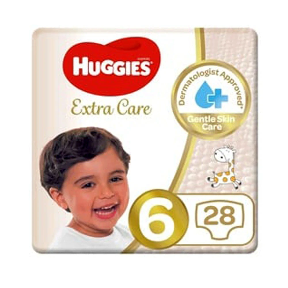 هجيز رقم ٦ عناية إضافية  ٢٨ حفاض