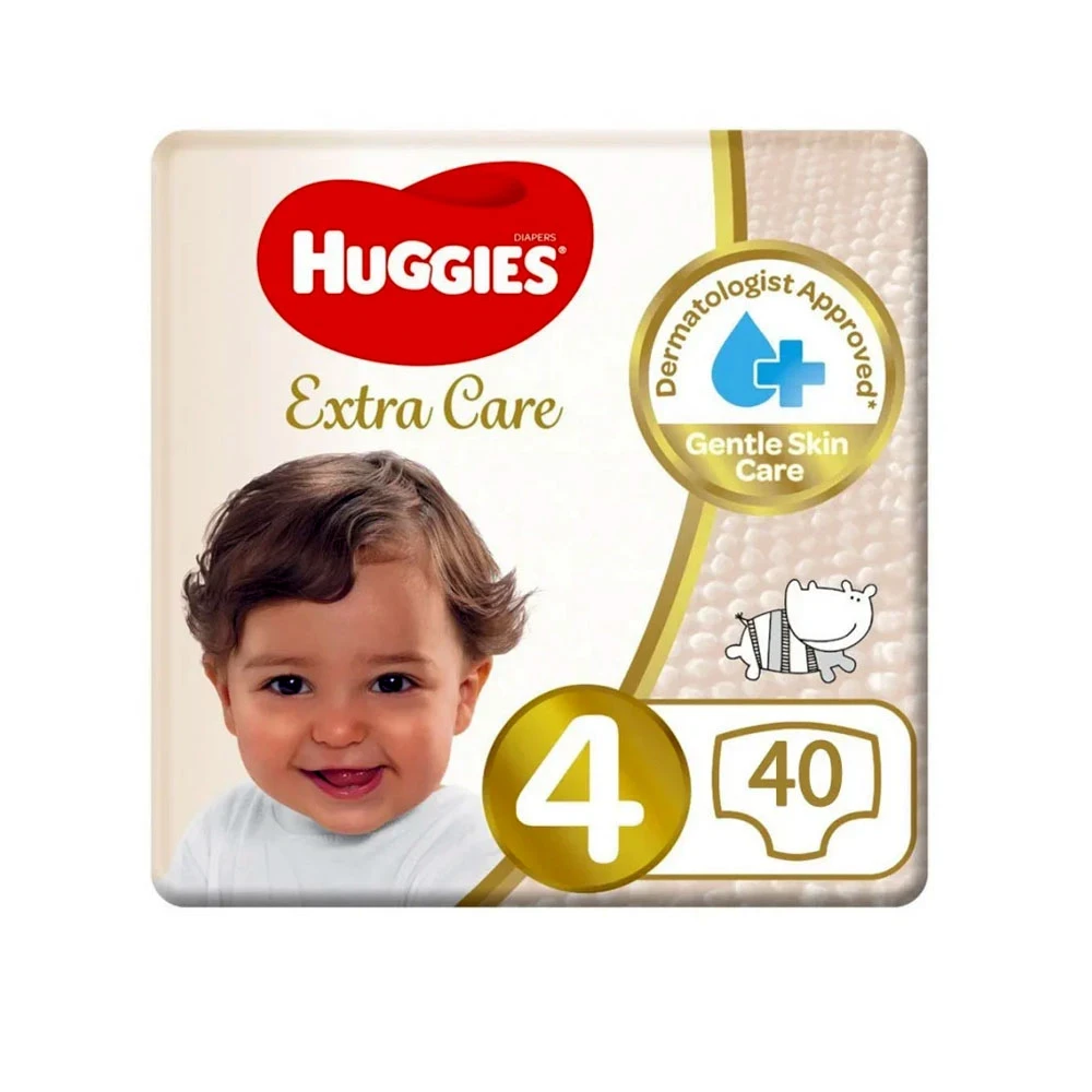 هجيز رقم ٤ عناية إضافية  ٤٠ حفاضة