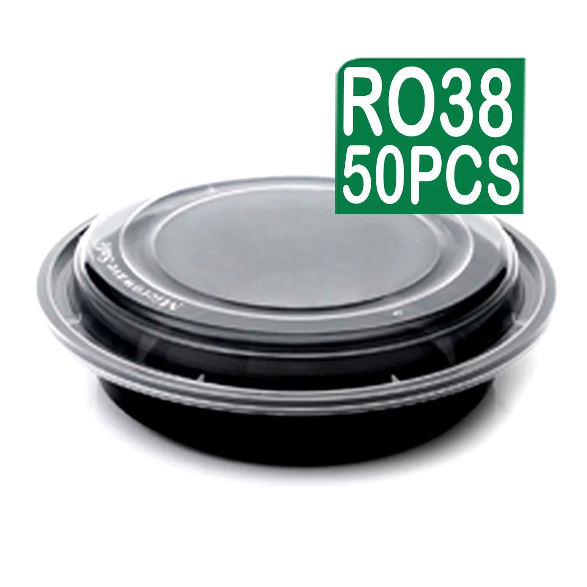 أوعية الطعام سوداء 38 أونز 50x