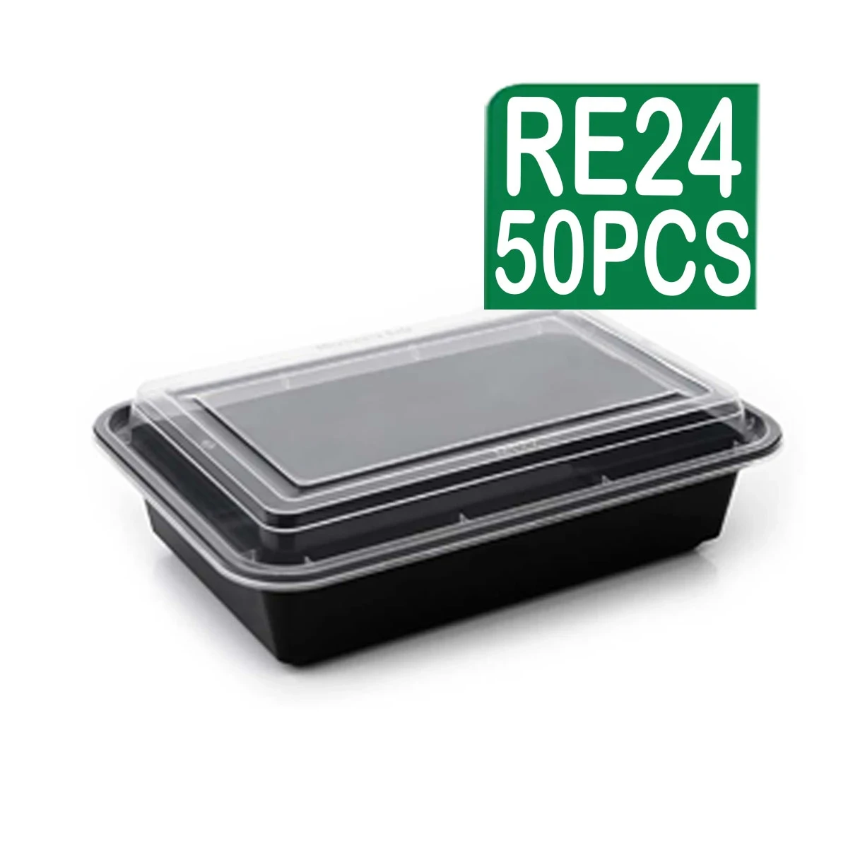 أوعية الطعام سوداء 24 أونز 50x