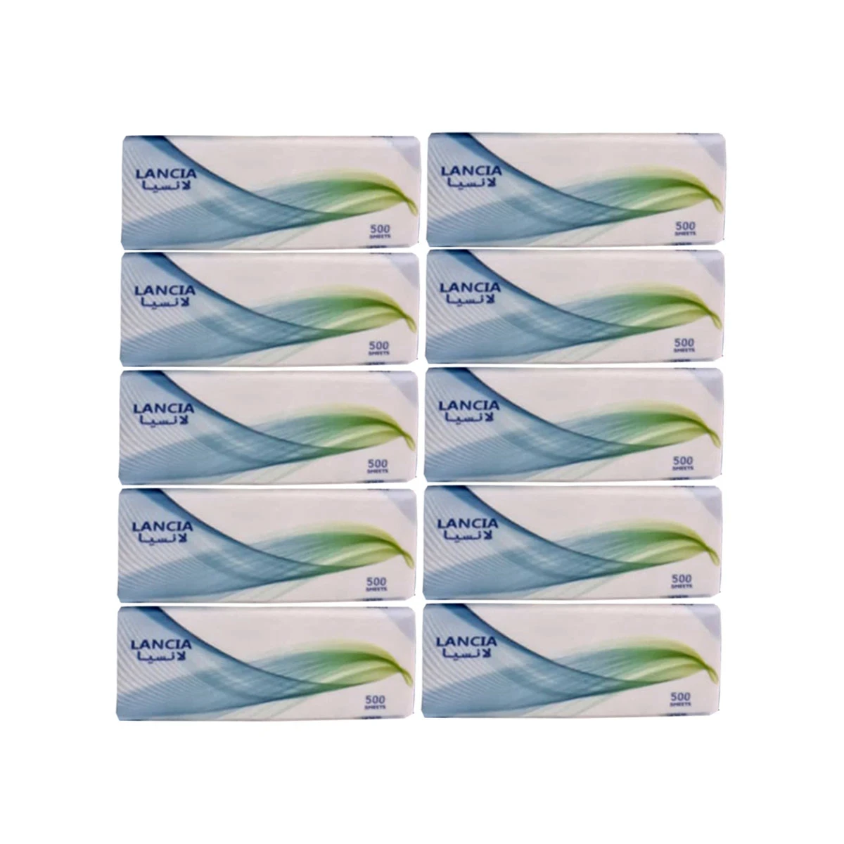 مناديل لانسيا 10x500 ورقة