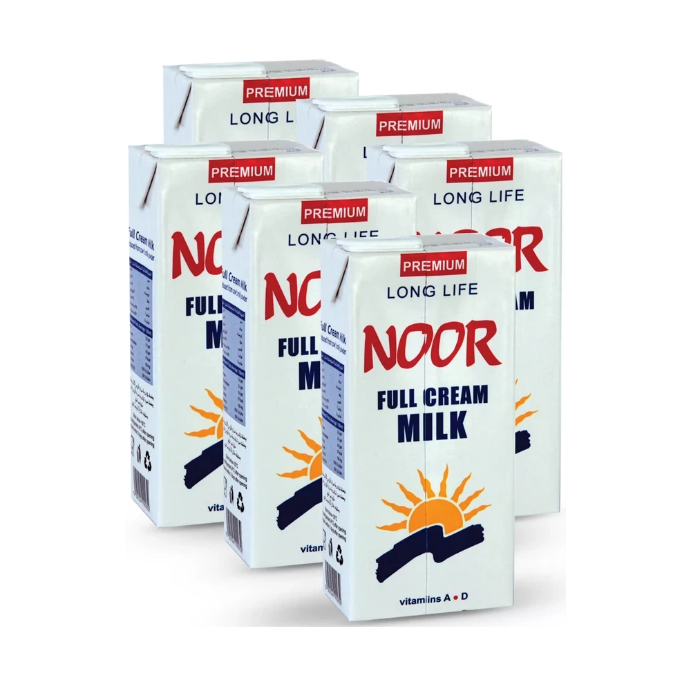 حليب نور طويل الأمد 6×1 لتر