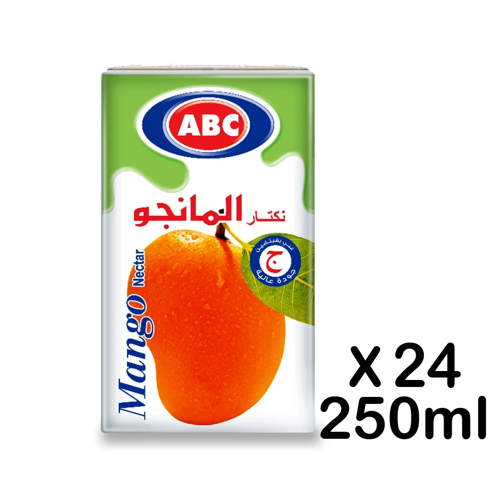 عصير مانجو أي بي سي ٢٤ × ​​٢٥٠ مل