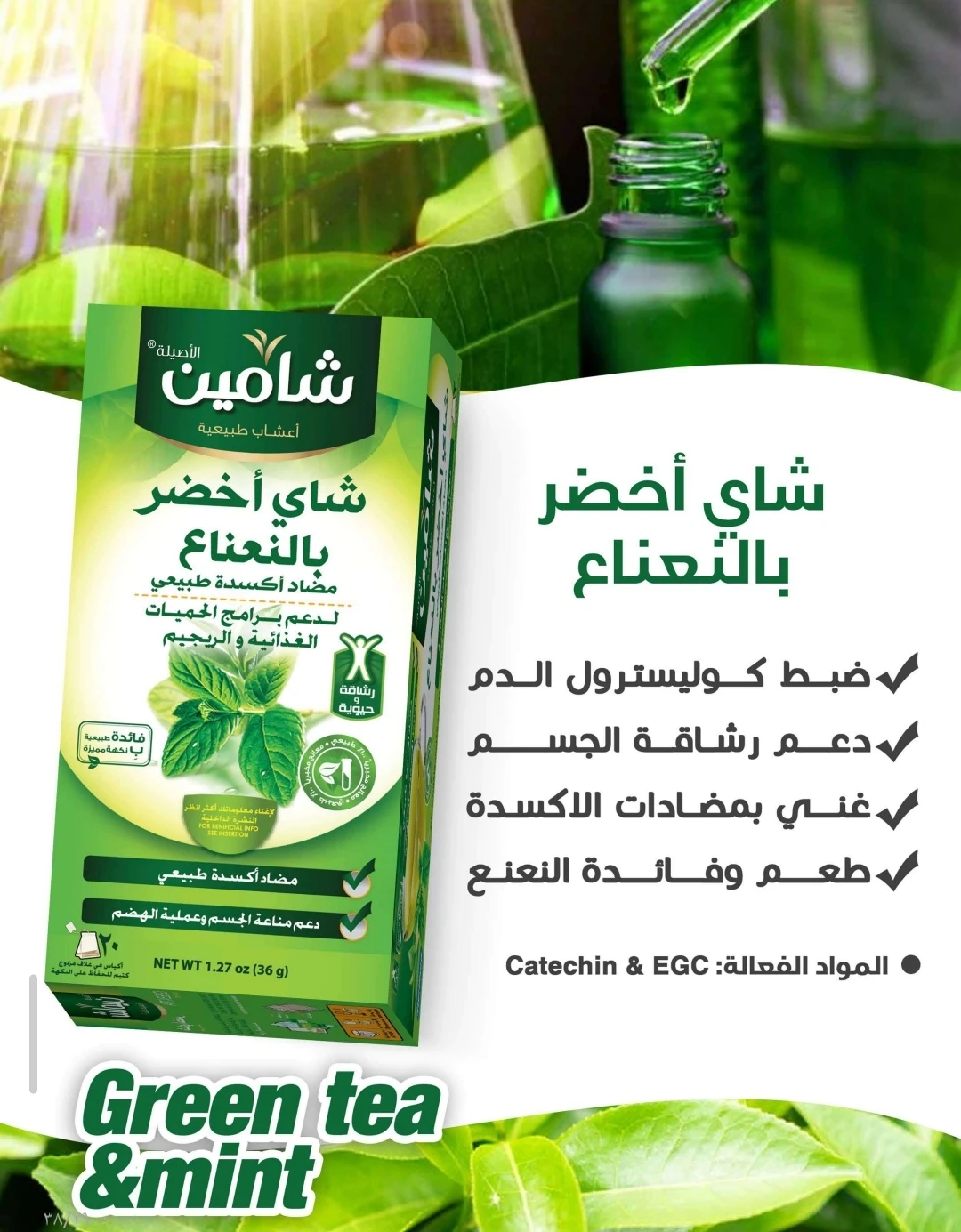 Shamin Mint Green Tea