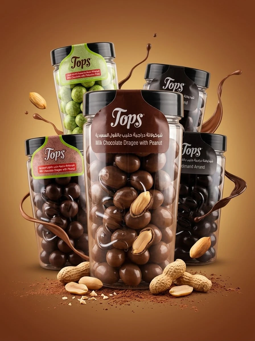 Dragee Peanut 230g - TOPS
