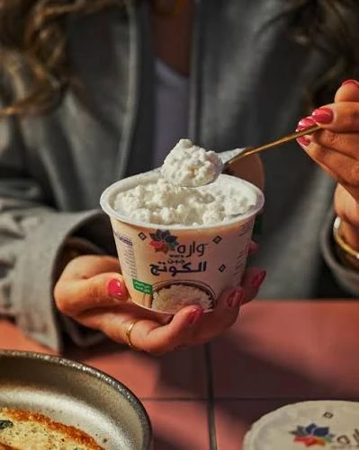 Cottage cheese, rich in protein, 250g - Wara