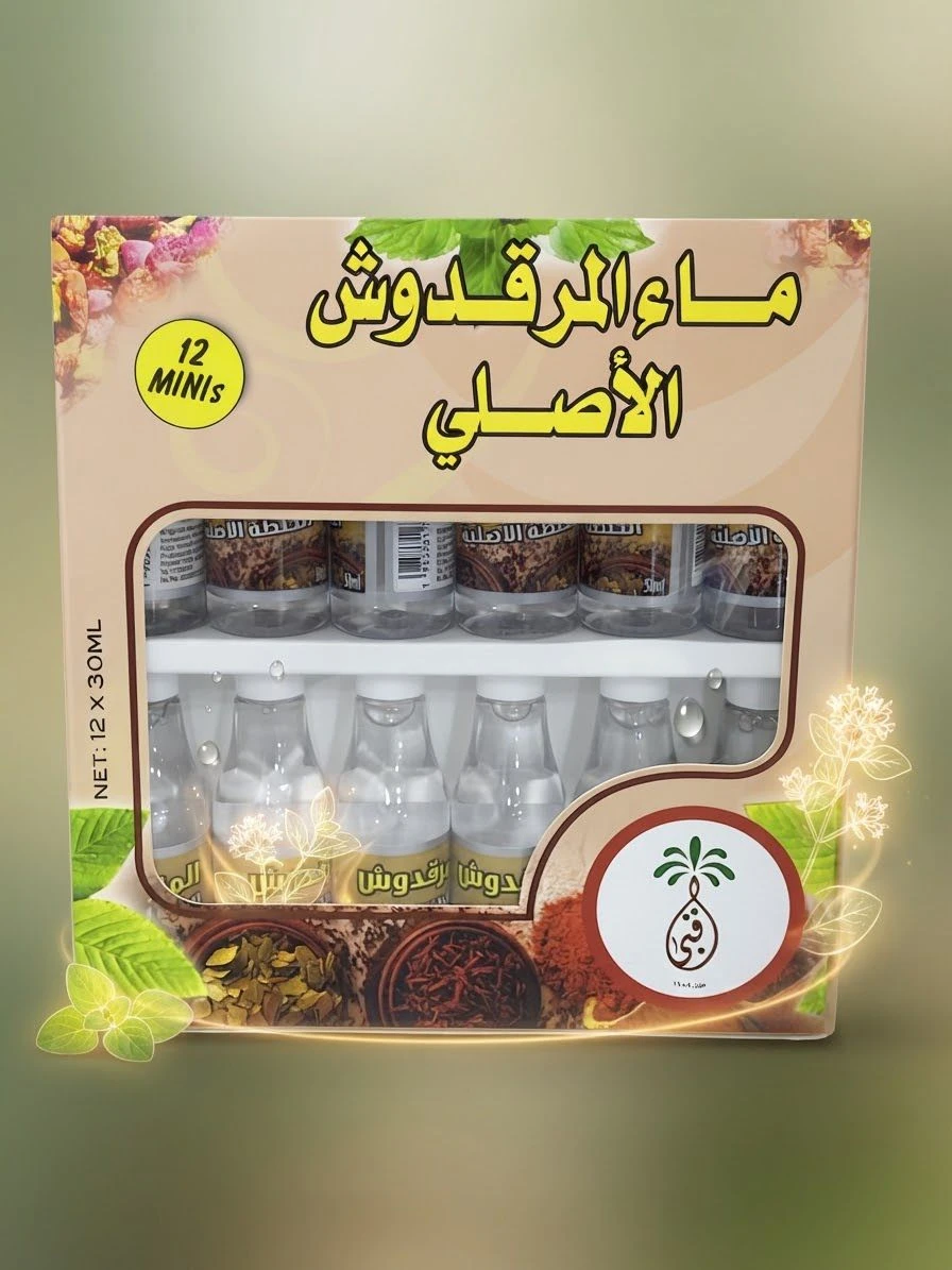 Qubba - Original Maqdoush Water 12*30ml