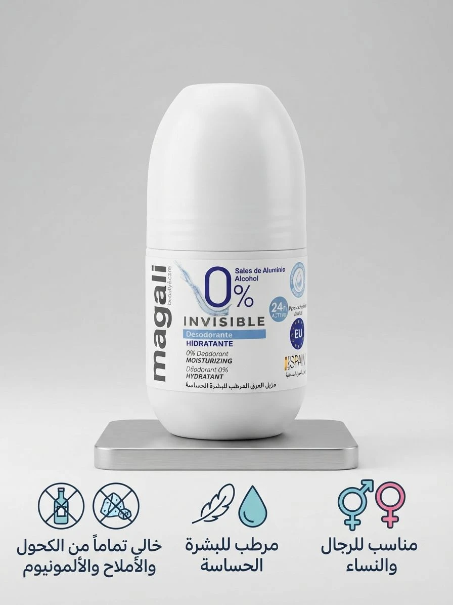 Moisturizing deodorant for sensitive skin 50ml - MAGALI