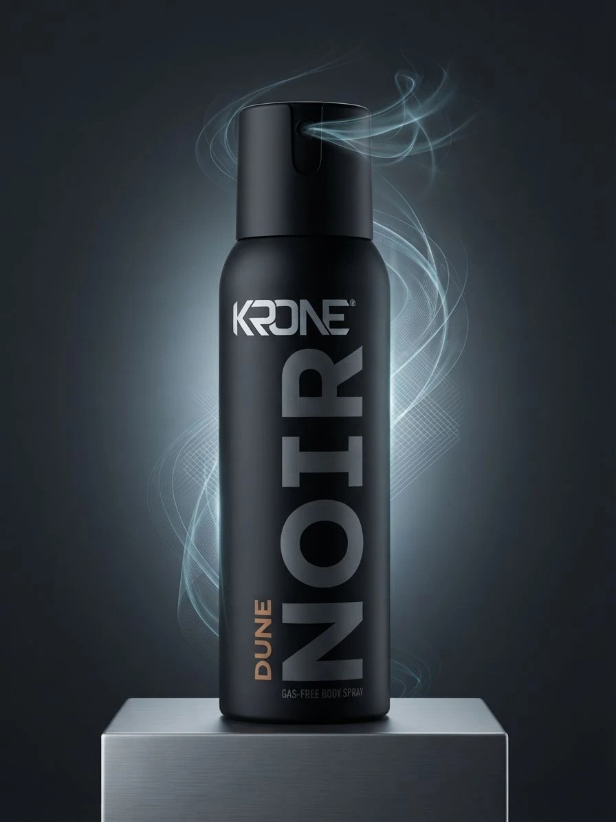 Noir Grey Entity Body Spray 120ml - KRONE