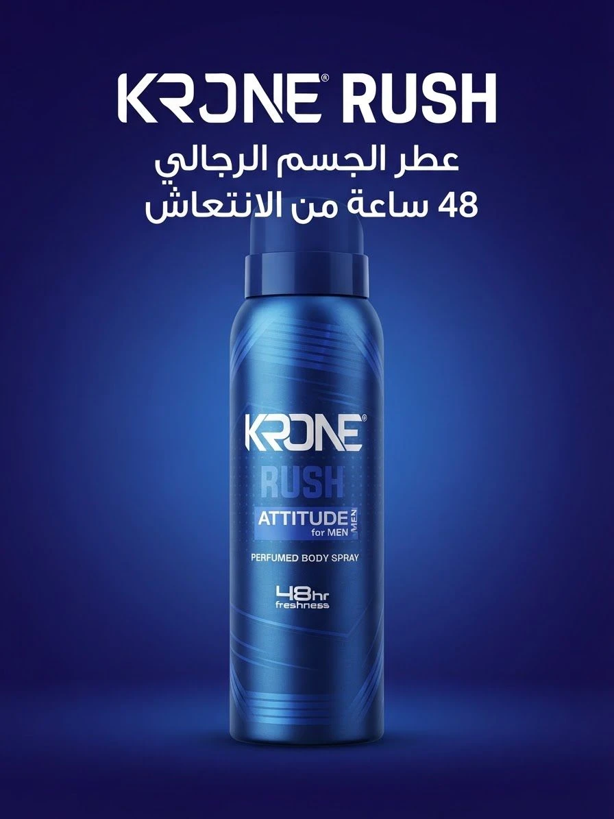 KRONE RUSH -ATTITUDE BODY SPRAY