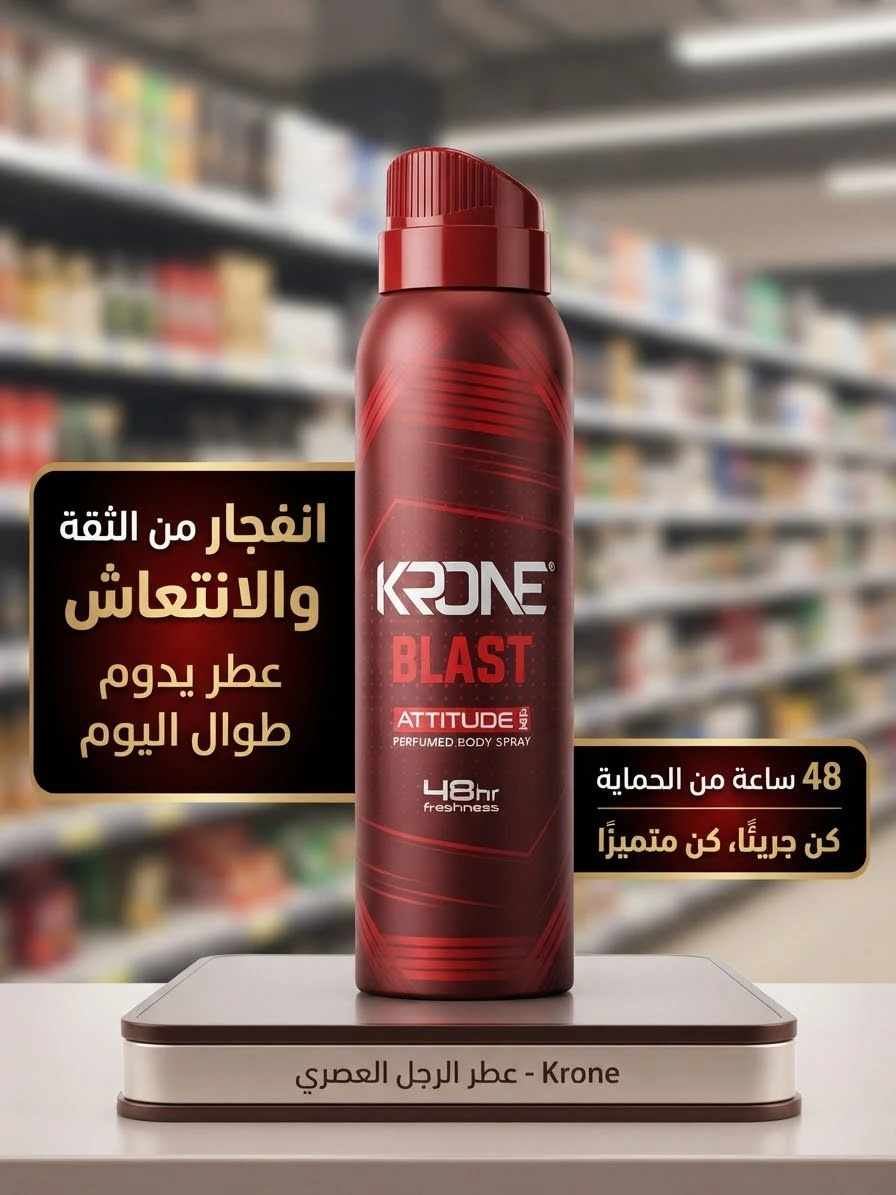 KRONE BLAST ATTITUDEK BODY SPRAY