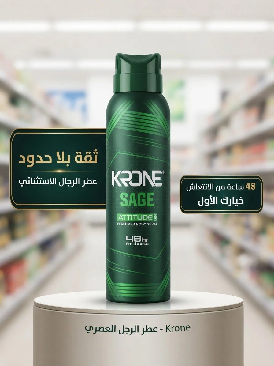 KRONE SUGE -ATTITUDE BODY SPRAY