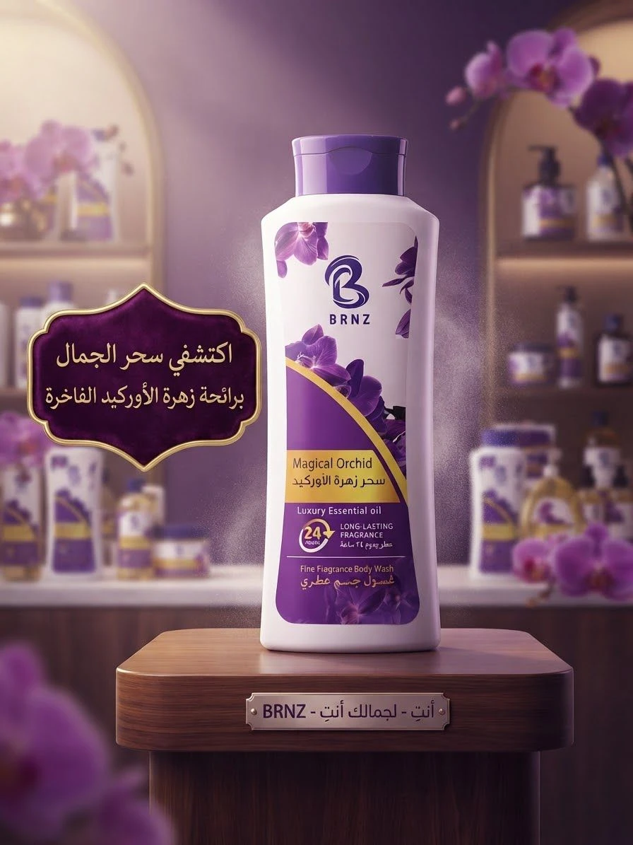 Orchid Flower Fragrance Body Wash 700g - BRNZ