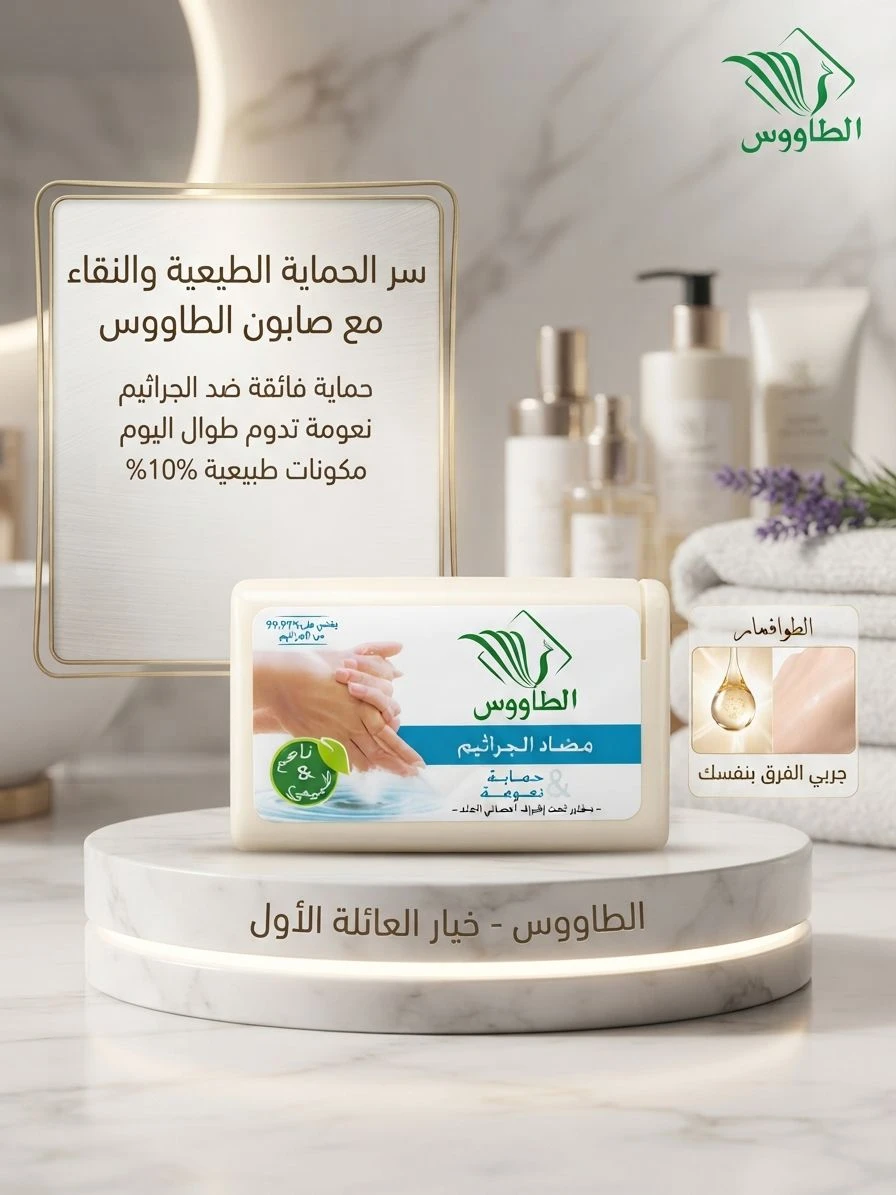 Antibacterial Soap 125g - Peacock