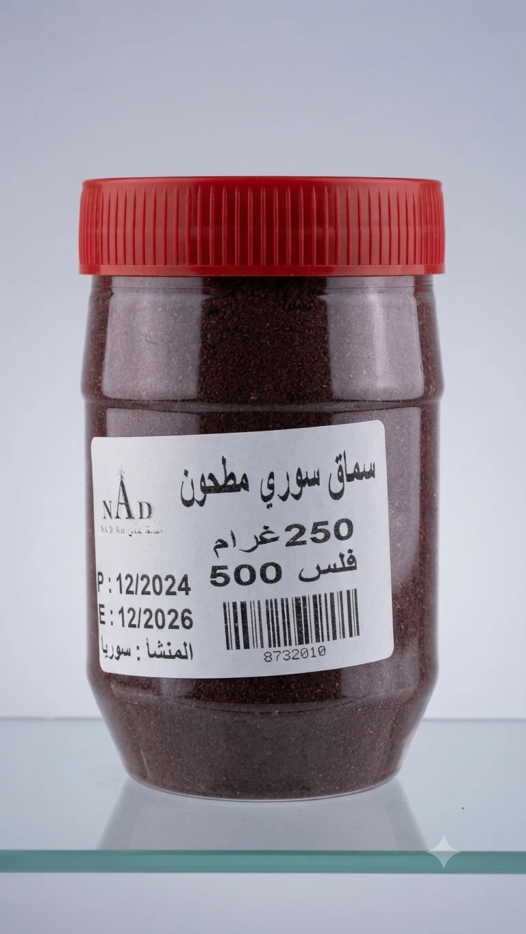ground Syrian sumac