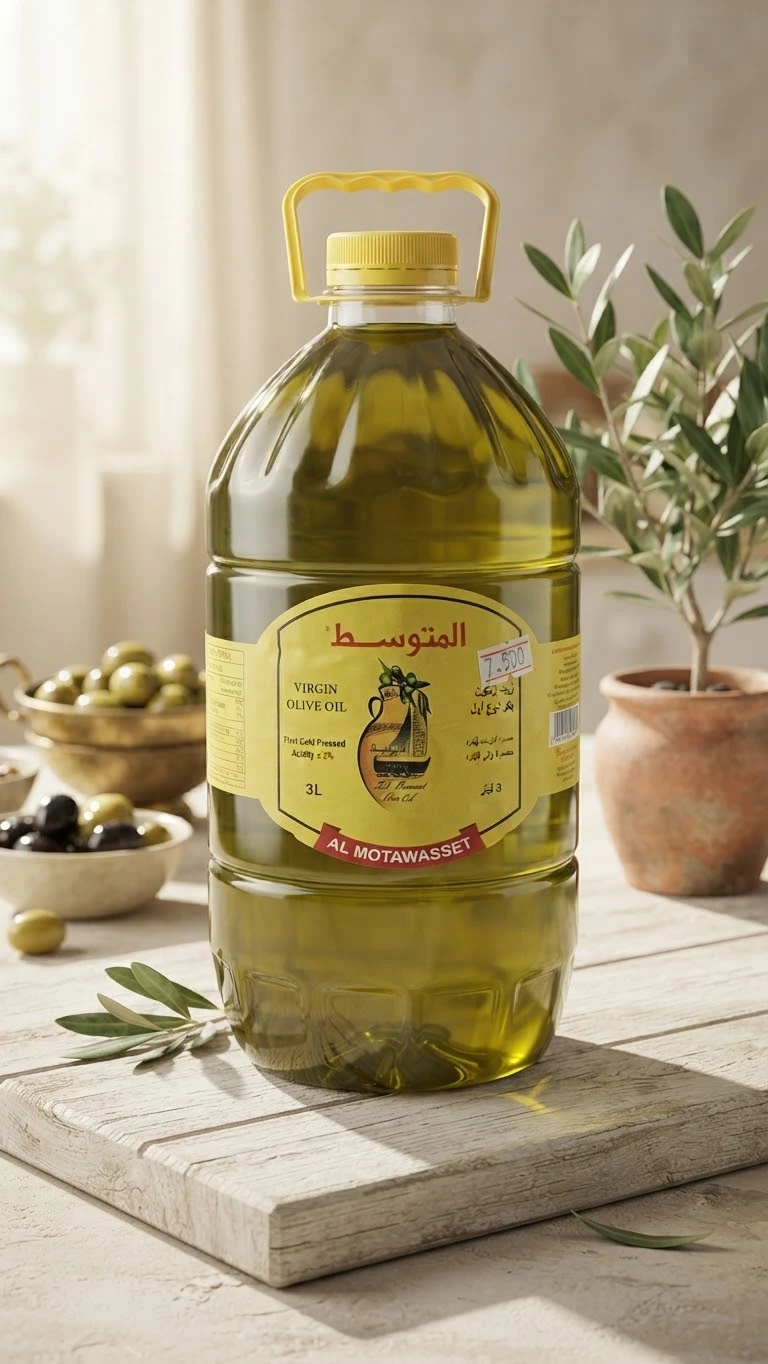Extra virgin olive oil, first grade, 2 liters - medium