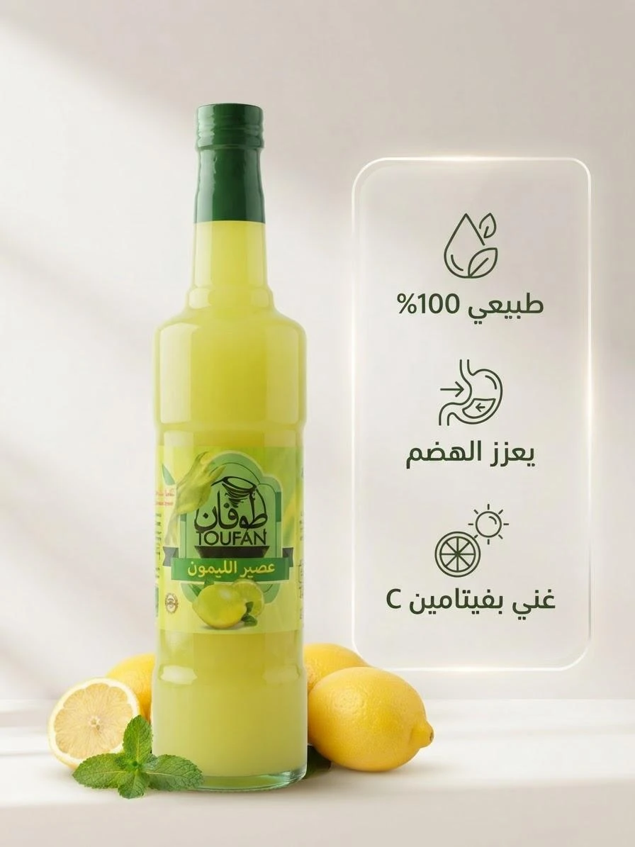 Lemon juice 420ml - Flood