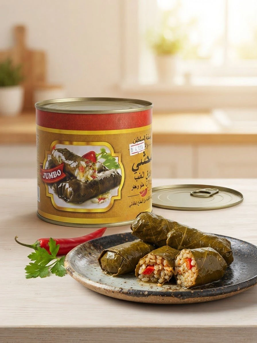 Sultan's Recipe: Stuffed Grape Leaves with Rice: Sweet and Spicy (2 kg)