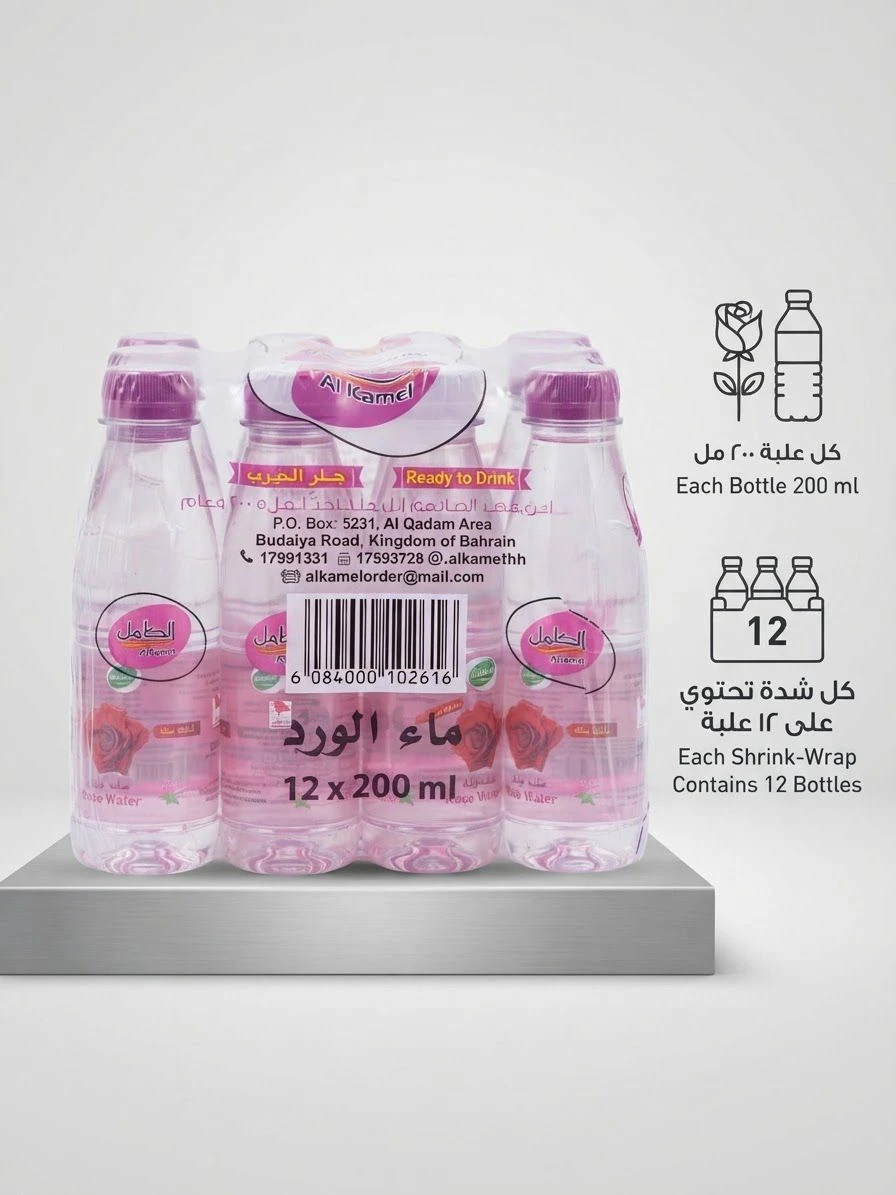 Rose water 200ml *12 - Complete