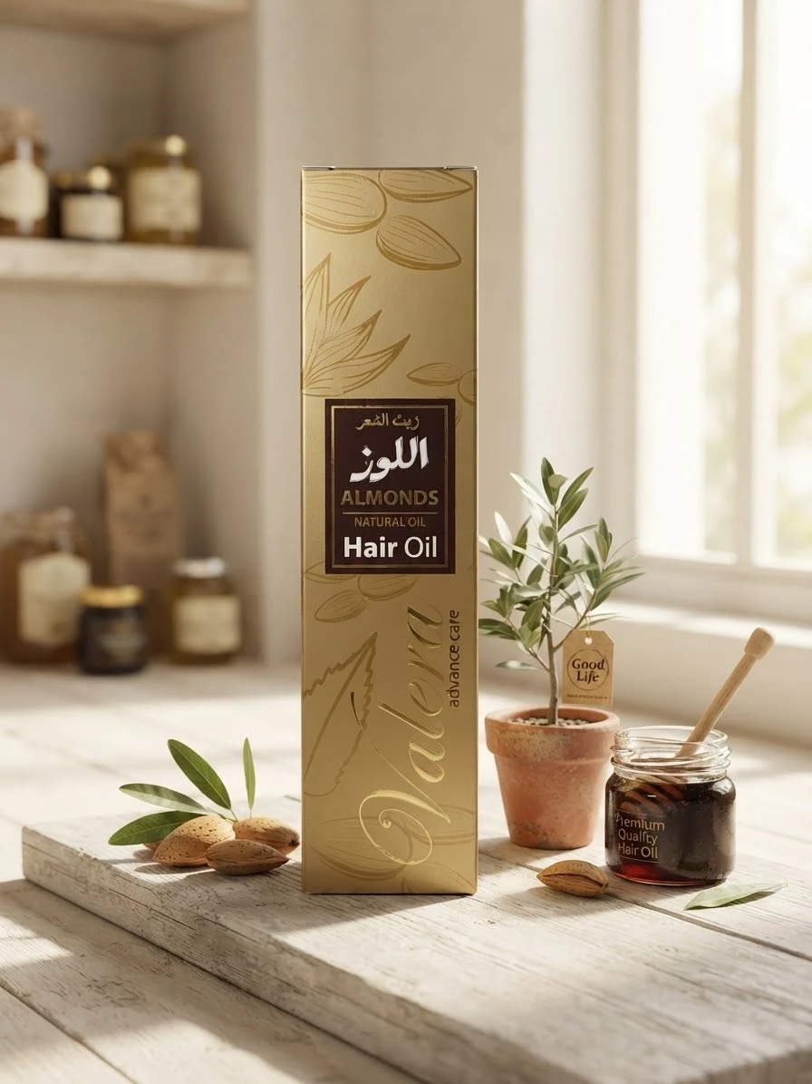 Almond Hair Oil 200ml - VALERA