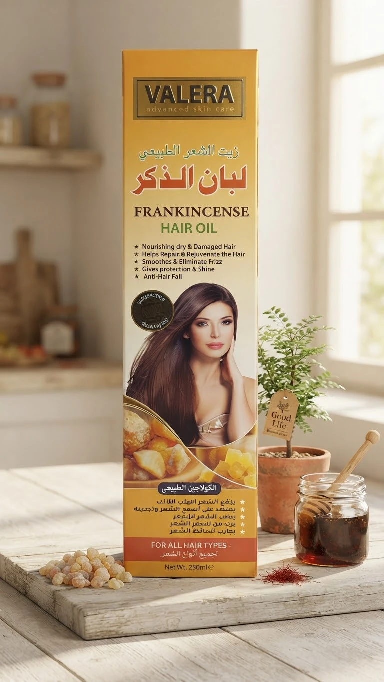 VALERA - 250ml Natural Frankincense Hair Oil