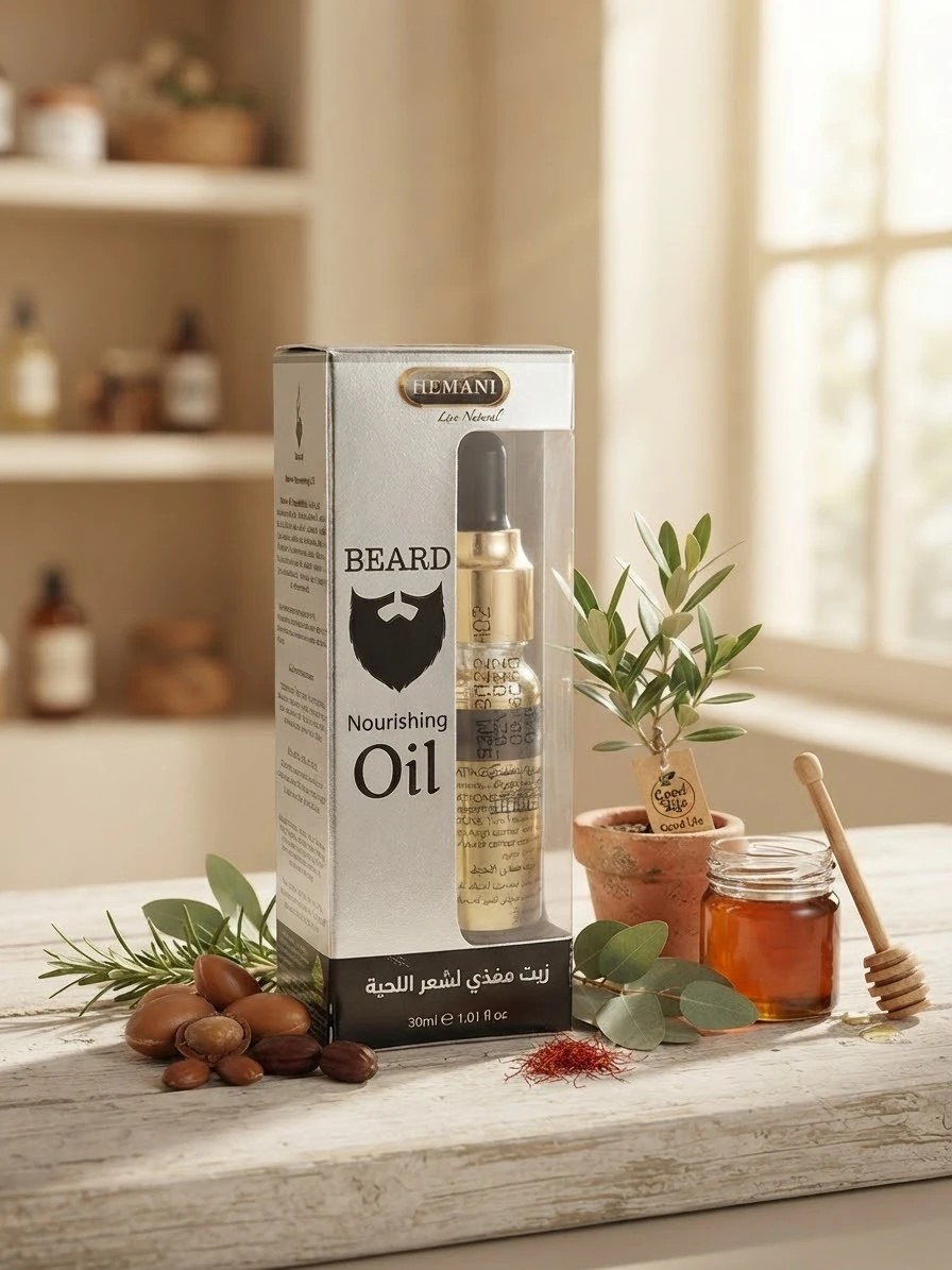 Nourishing Beard Oil 30ml - HEMANI