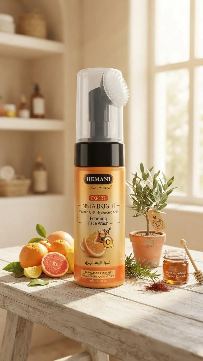 Insta Bright Face Wash 150ml- HEMANI