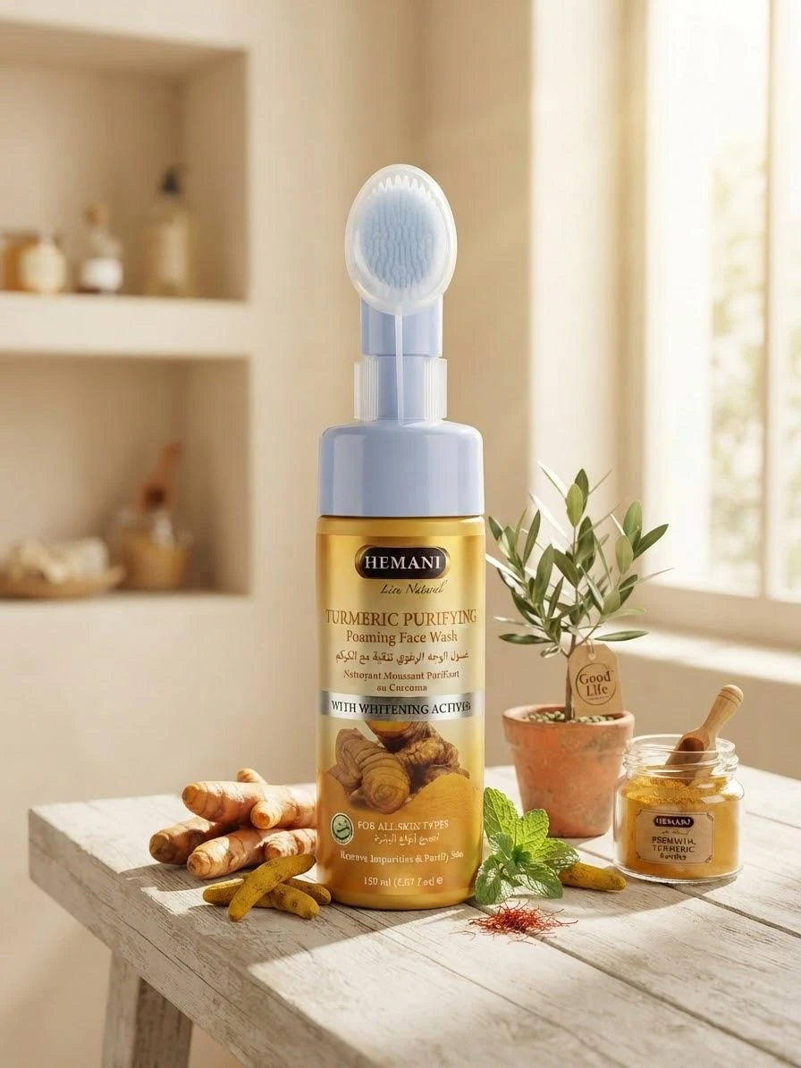 Turmeric Foaming Face Wash 150ml - HEMANI