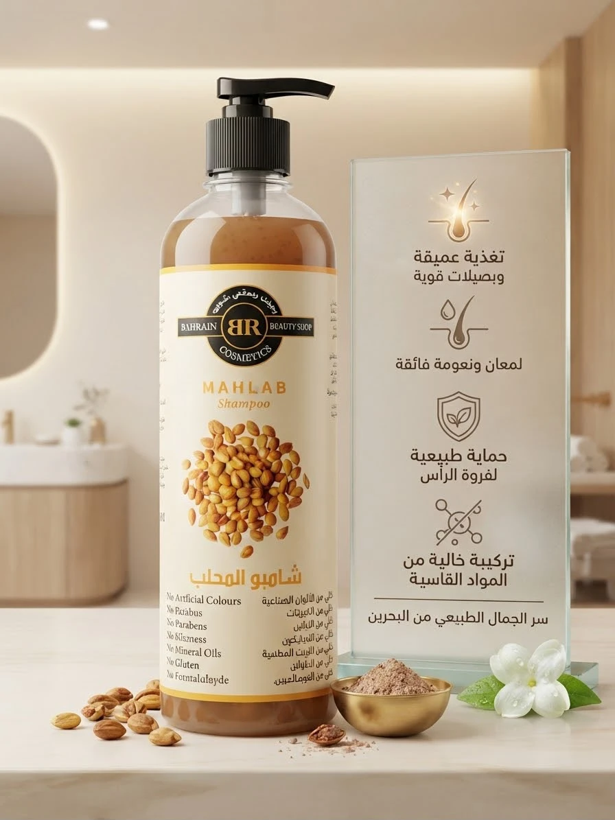 Mahlab Shampoo 500ml - BAHRAIN BEAUTY SHOP