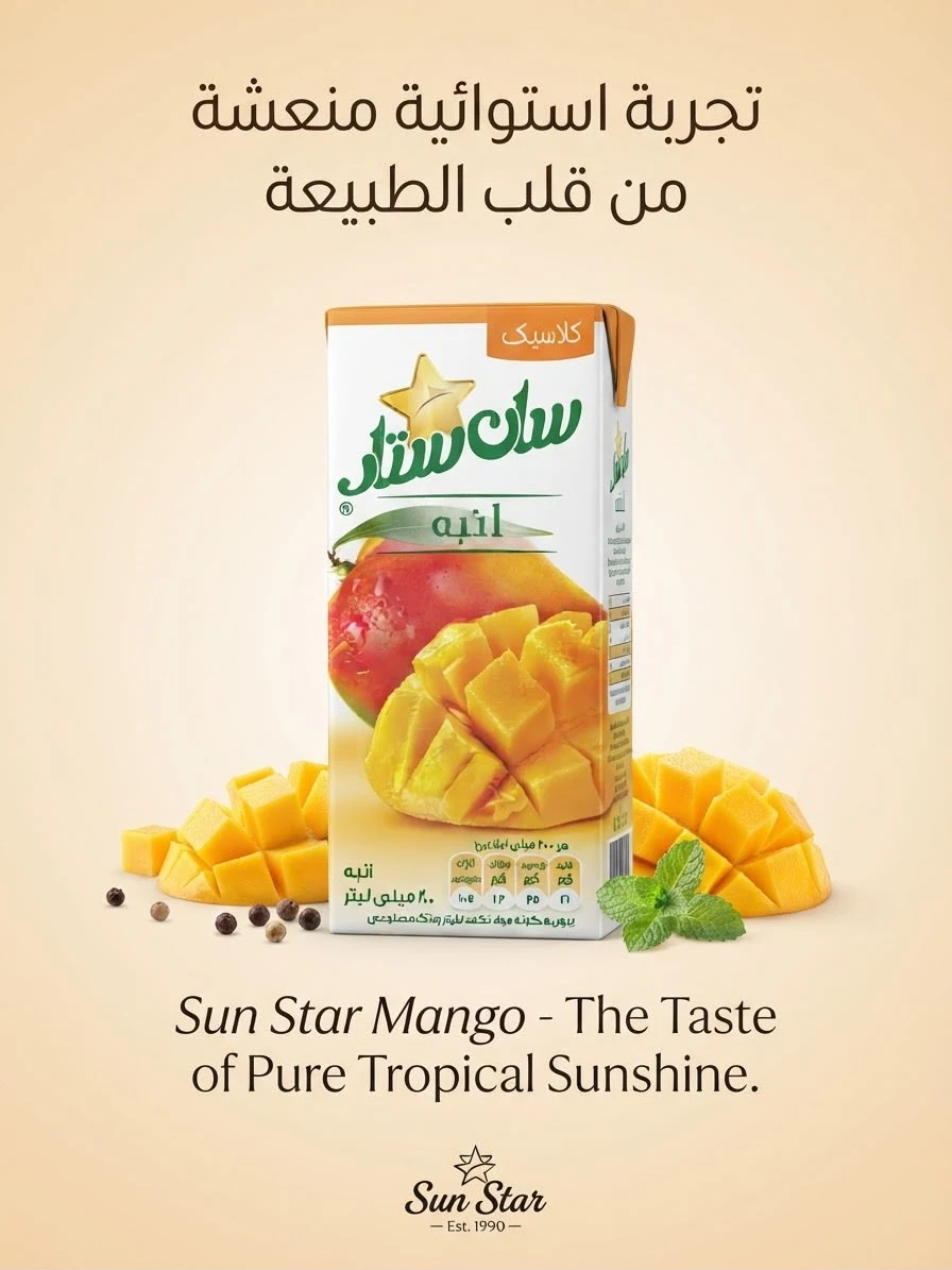 Mango Nectar 200ml - SUNSTAR