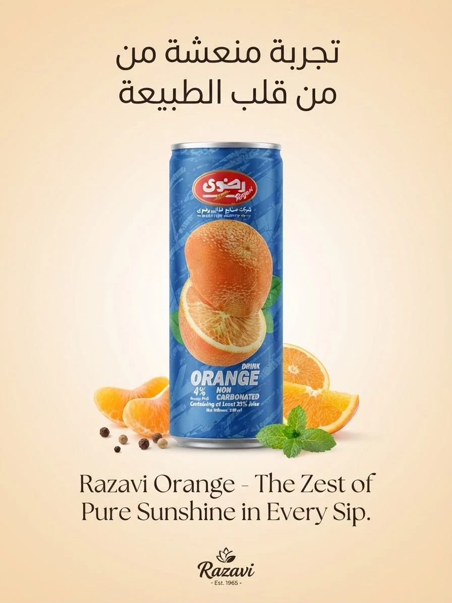 Orange Drink 240ml - RAZAVI