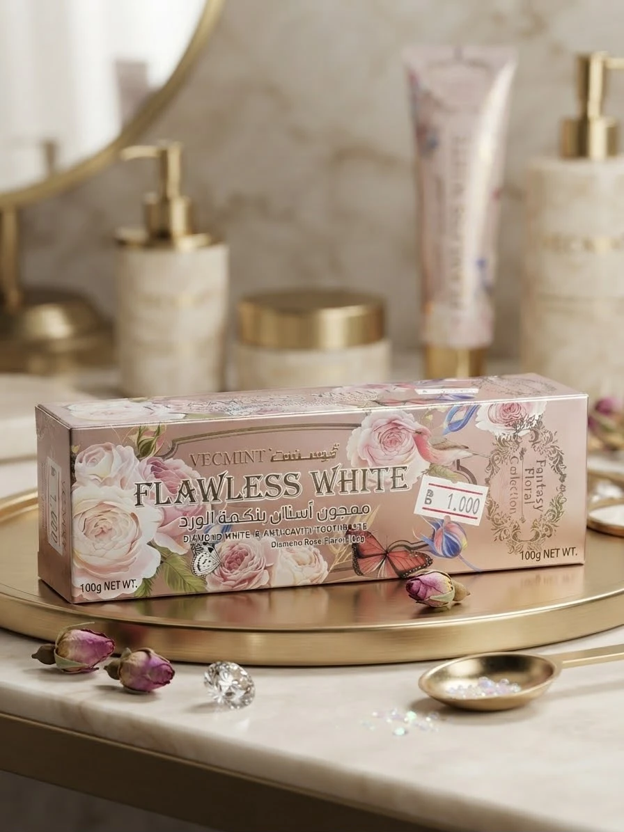Diamond Rose Flavor Toothpaste 100g - VECMINT