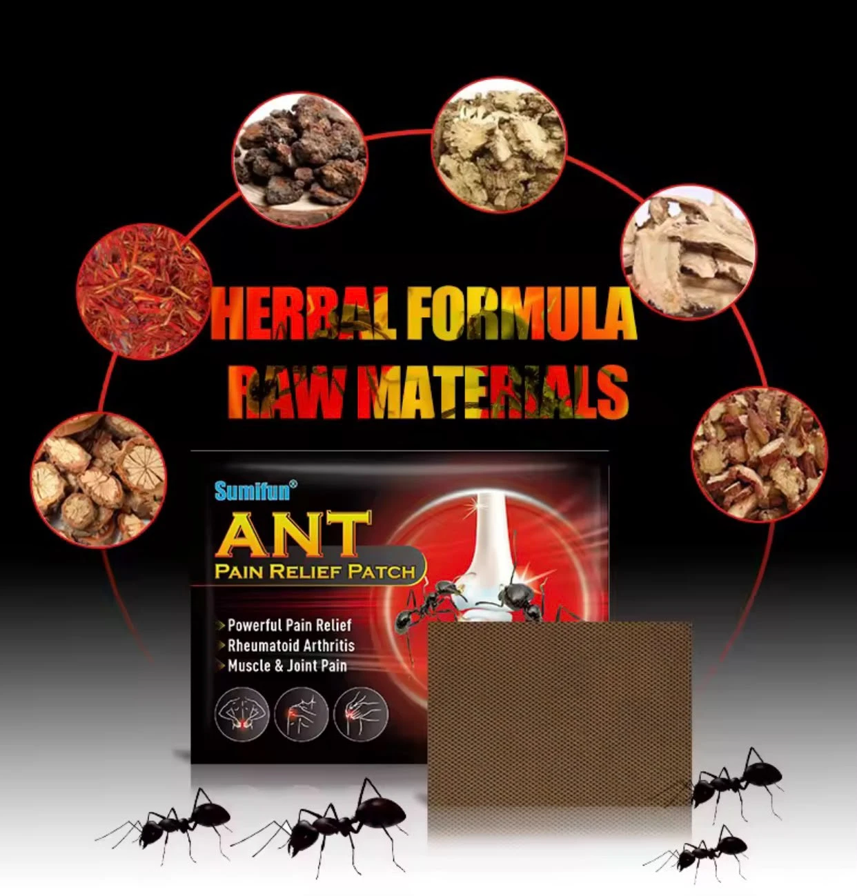 Ant Pain Relief Patch 8pcs - SUMIFUN