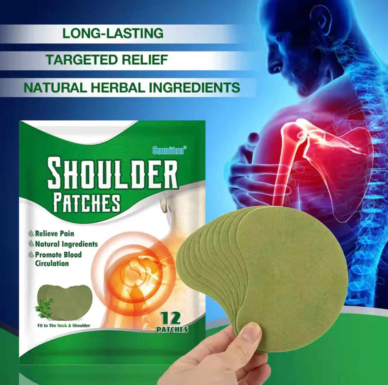 Shoulder Patches 12pcs - SUMIFUN