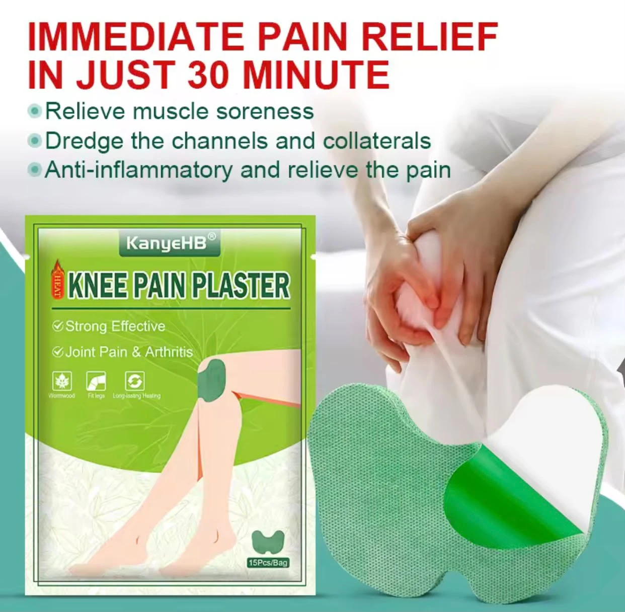 Knee Pain Plaster 15pcs - KANYEHB