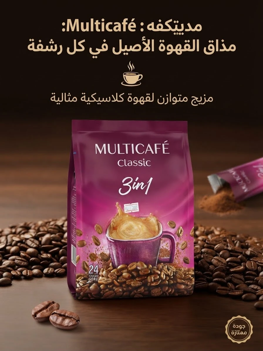 Classic Mix 3in1 24*18g - MULTICAFE