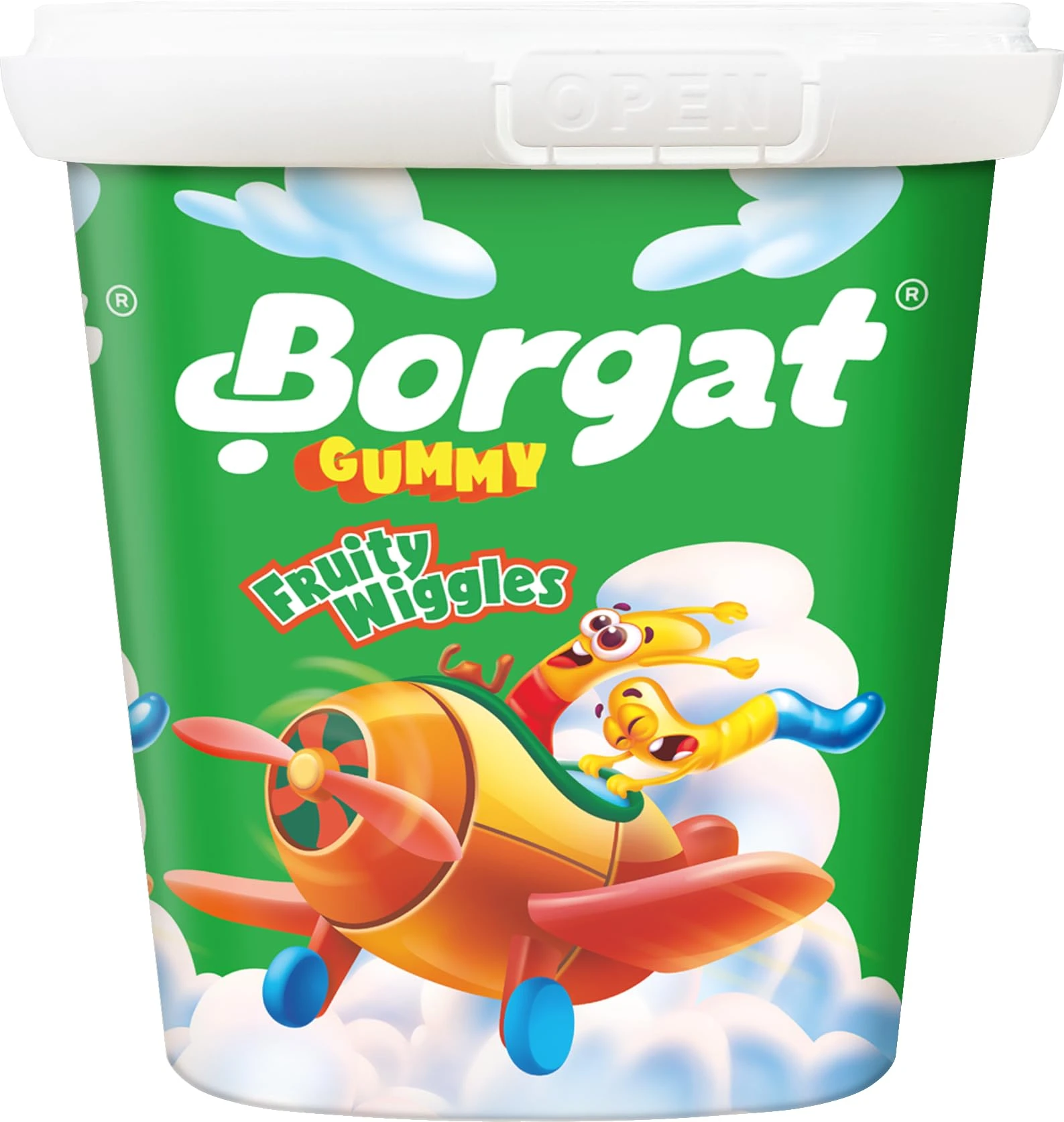 Fruity Wiggles Gummy 160g - BORGAT