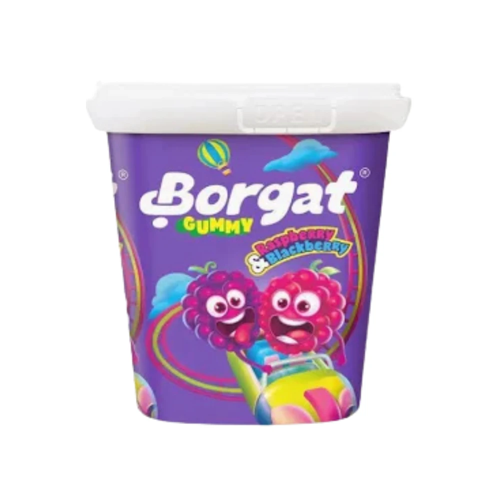 Raspberry & Blackberry Gummy 160g - BORGAT