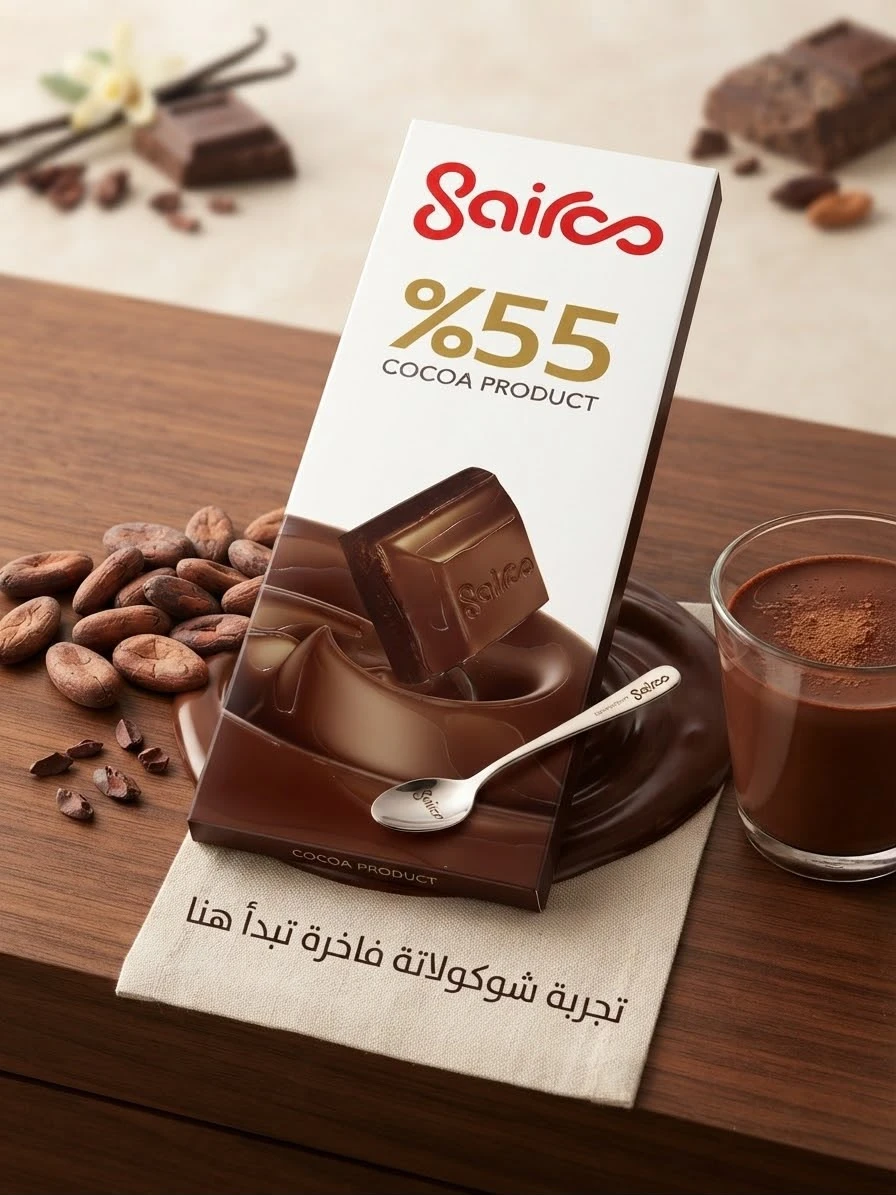 Dark Chocolate 55% Tablet 75g - SAIROO