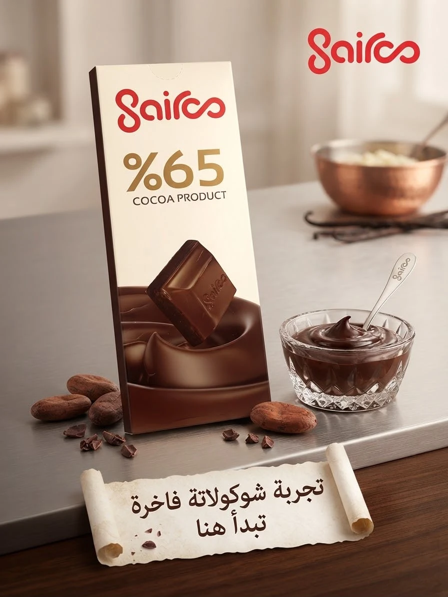 Dark Chocolate 65% Tablet 75g - SAIROO