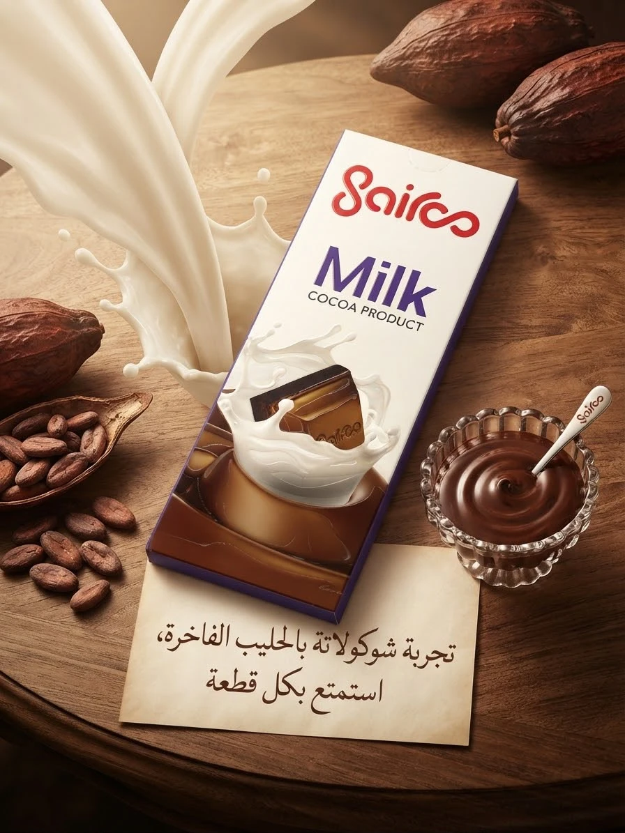 Milk Chocolate Tablet 75g - SAIROO