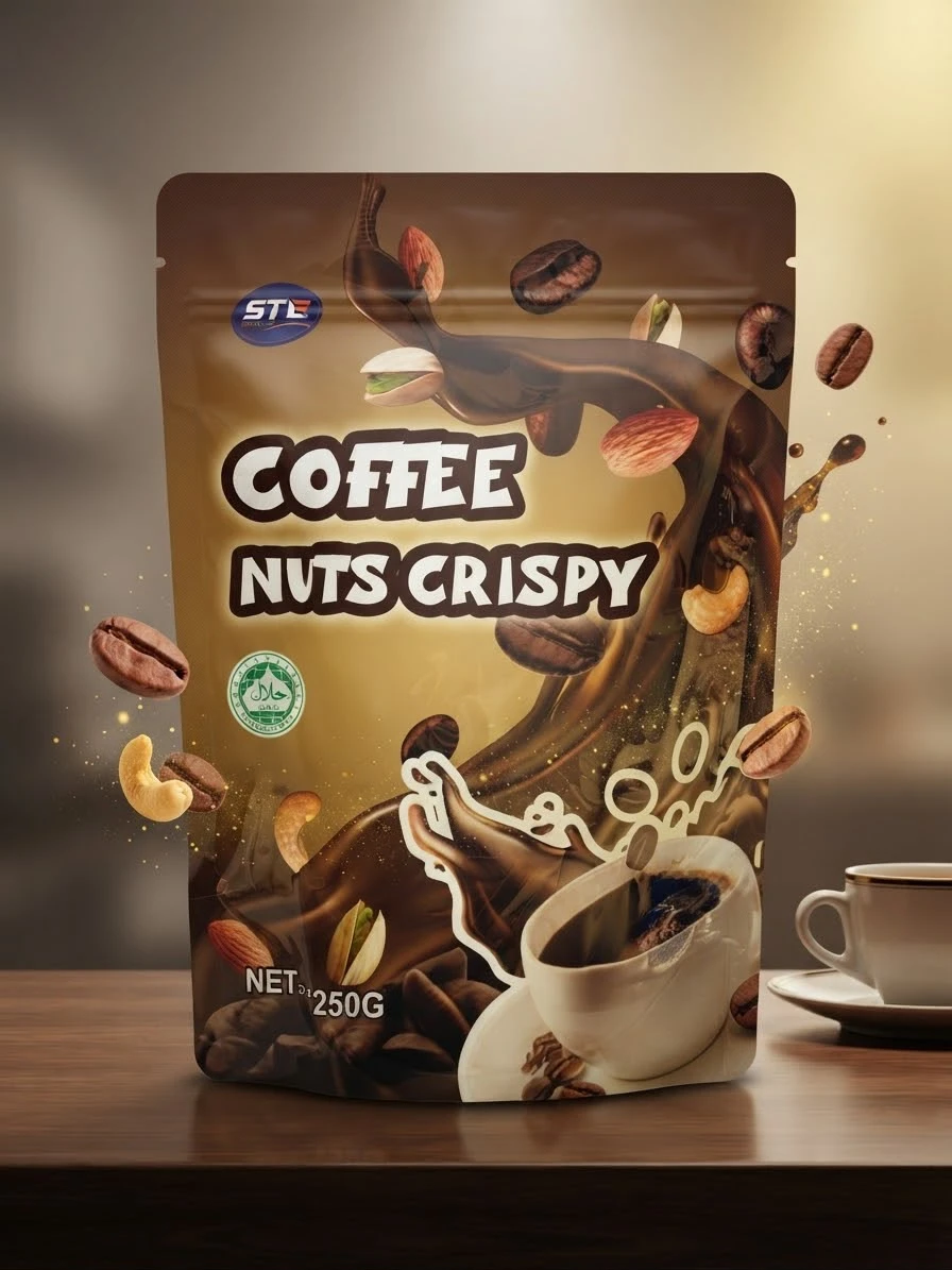 Coffee Nuts Crispy 250g - STE