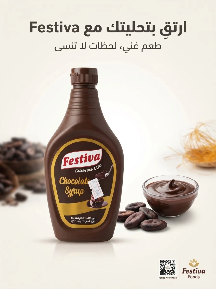 Festiva Chocolate syrup 625gr