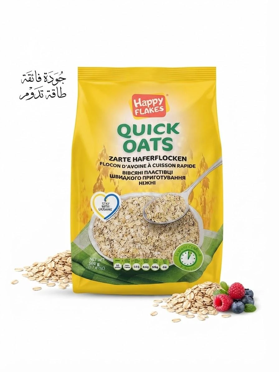 HAPPY FLAKES QUICK OATS