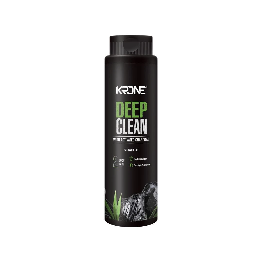 Deep Clean Charcoal Shower Gel 600ml - KRONE