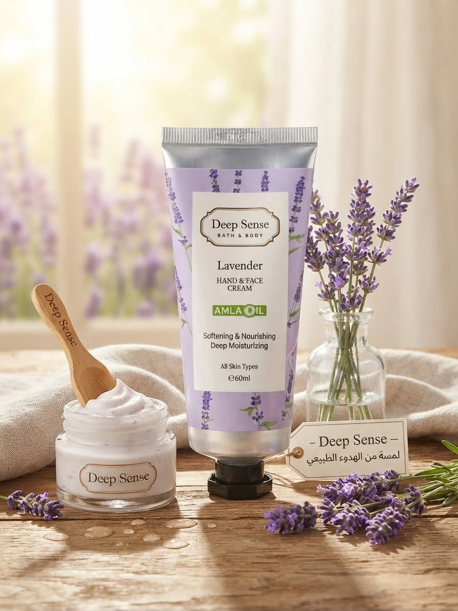 Deep sense Lavender  -HAND FACE CREAM 60G