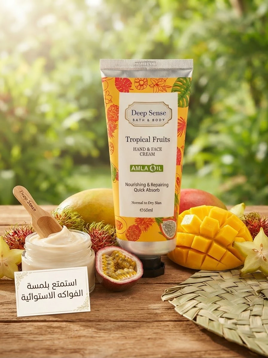 Deep sense Tropical Fruits -HAND FACE CREAM 60G